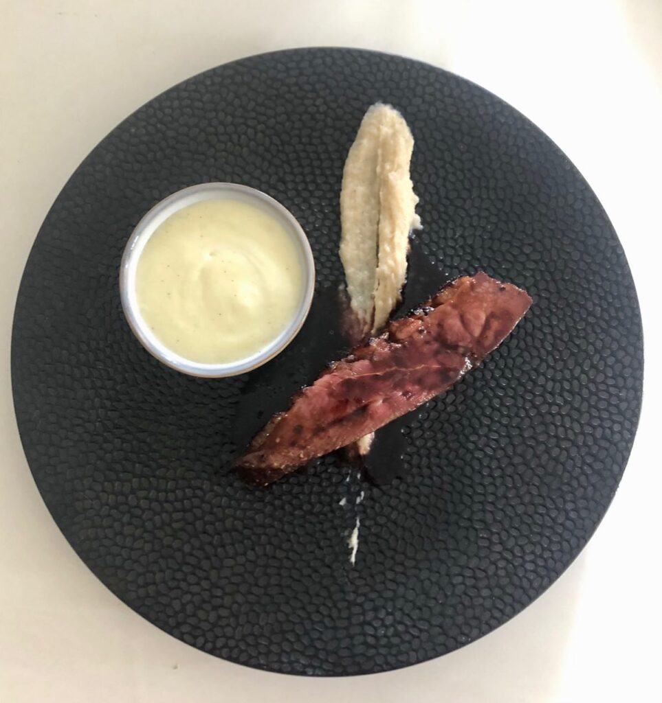 Diem N.Magret miel-soja, purée